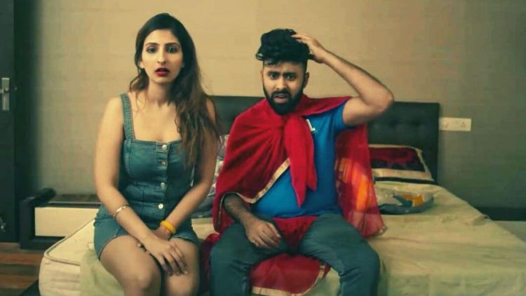 Samarpan Singh and Amrit Kaur Dhillon in the web series LuvDown.