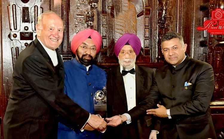 MP Vikramjit Singh Sahney conferred ‘Sikh of the Year Award’ By Indian High Commissioner to UK