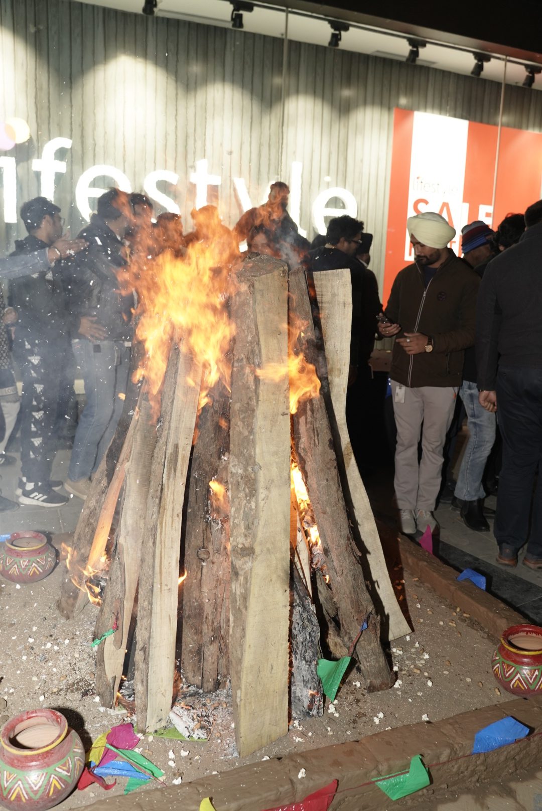 Lohri Celebrations at CP67 Mall