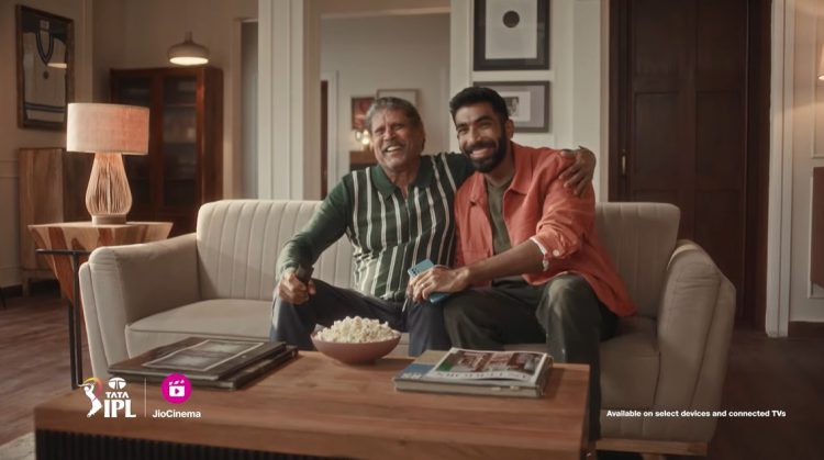 Bumrah & Kapil Dev Team Up for TATA IPL 2024 on JioCinema
