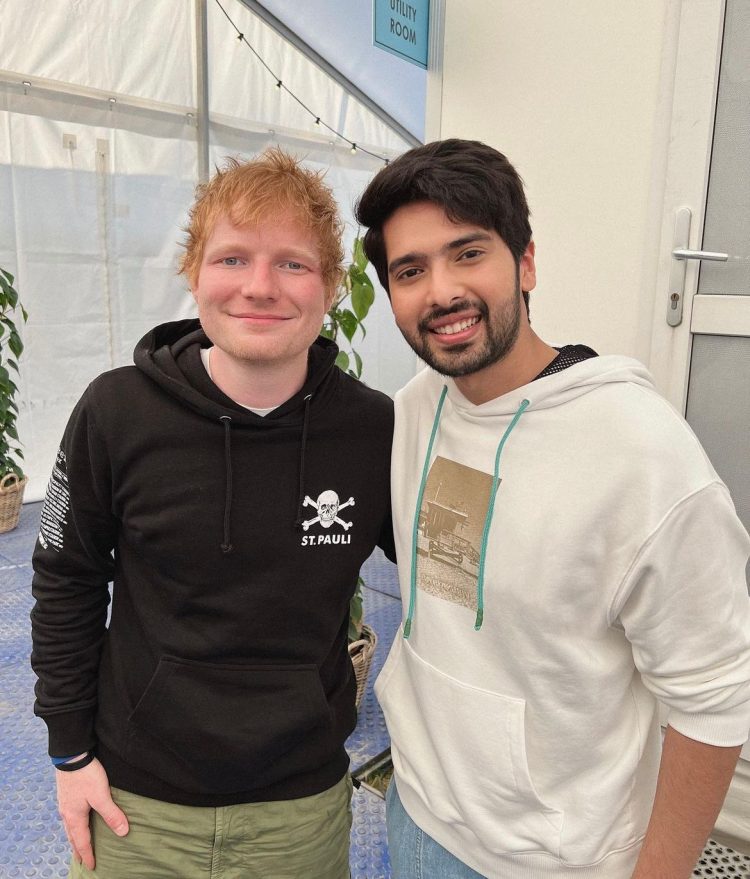 "Ed Sheeran & Armaan Malik's Epic 'Butta Bomma' Dance "