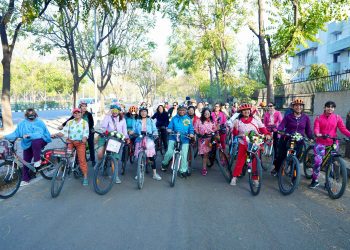 Celebrate Cycle Rally in Honour of Women's Day hosted by CP67 Mall and CycleGiri