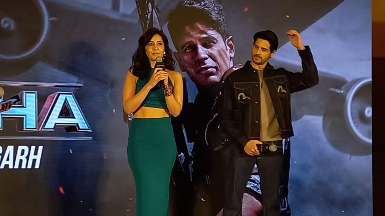 "Chandigarh Welcomes the Launch of Yodha's Romantic Track 'Tere Sang Ishq Hua''