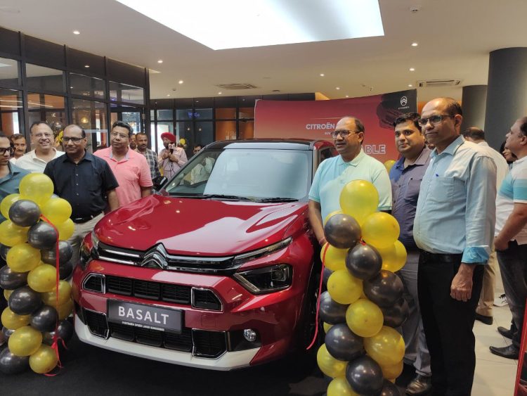 "Citroën Basalt Arrives in Chandigarh: A New Era of Luxury SUVs Unveiled Nationwide"