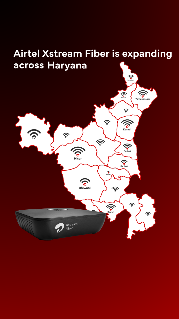"700,000 Households in Haryana to Benefit from Airtel’s Latest Wi-Fi Expansion"