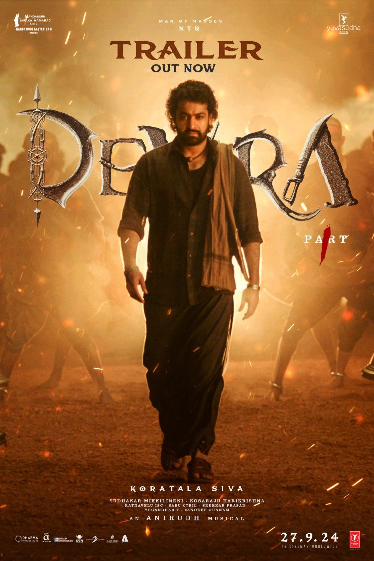 "All Hail the Tiger! NTR Jr Roars in Devara: Part 1—Watch the Trailer Now"