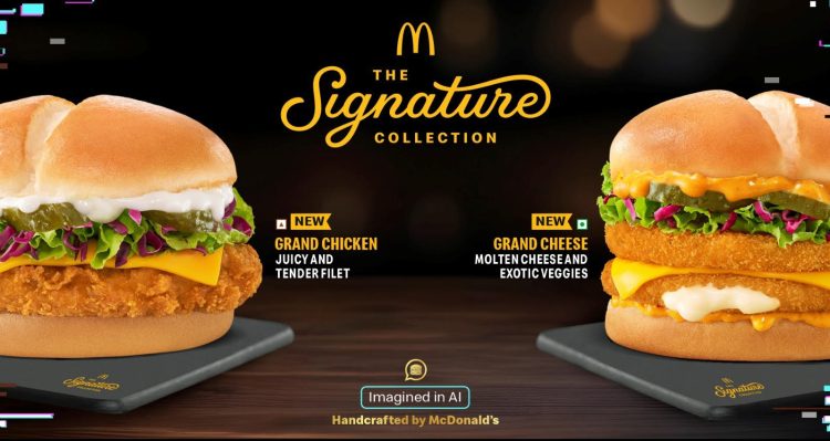 "McDonald's India Introduces 'The Signature Collection' of Gourmet Burgers A New Era of Fast Food"