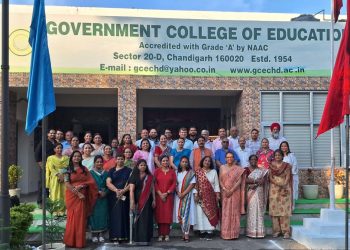 "NAAC Honors Government College of Education, Chandigarh with A+ Grade in Latest Accreditation Cycle"