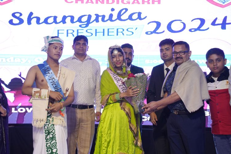 "Shangri La 2024: Dolphin (PG) College Hosts a Colorful Celebration for Freshers"