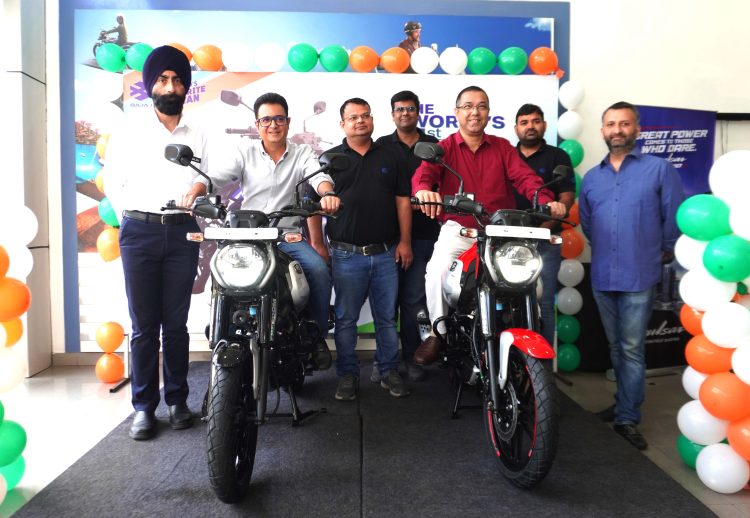 "Freedom 125 CNG Motorcycle Launched by Director Environment in Chandigarh"