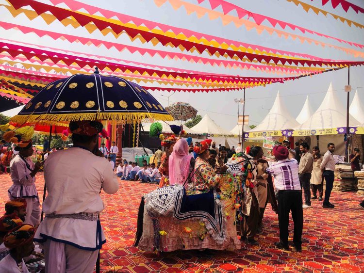 Kachchi Ghodi Folk Dance Saras Mela of Nagar Bundi District Rajasthan became the center of attraction