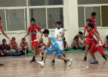 "Vivek High School Scores Big: U-12 and U-17 Basketball Teams Head to the Finals!"