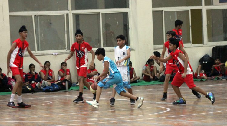 "Vivek High School Scores Big: U-12 and U-17 Basketball Teams Head to the Finals!"