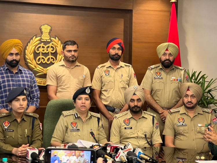 Mohali Police Arrested Four accused in Famous Kumbra Murder Case`
