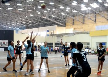 "Exciting Moments as Vivek High School Leads on Day Two of Prestigious Basketball Tournament"