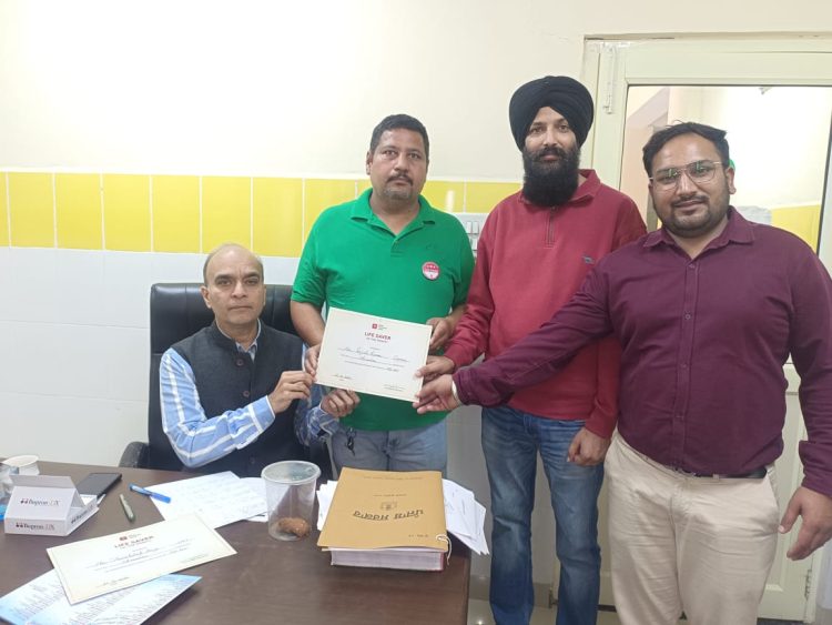108 Ambulance Service Hosts R&R Program at Barnala Hospital