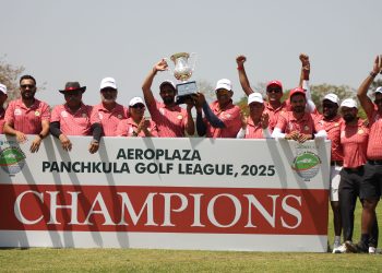 "Panchkula's Golfing Royalty:Highland Kings Dethrone Victory Waves in Thrilling League Final Showdown"
