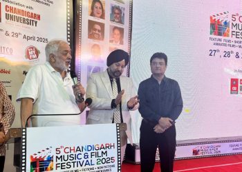 "Cinematic Excellence Meets Musical Brilliance: Day One at the 5th Chandigarh Music and Film Festival"