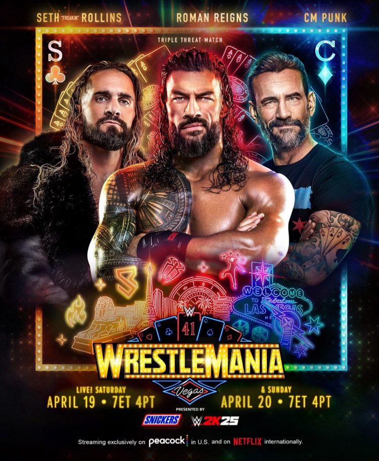 WWE's Vegas Invasion : Wrestlemania 41 Match Cards , Events & Everything You Need to Know