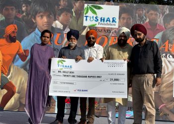 Tushar Foundation’s Fundraiser Run Empowers Education in Mauli Jagran