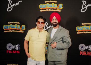 Punjabi superstar Ammy Virk attended the special premiere of Sarbala Ji.
