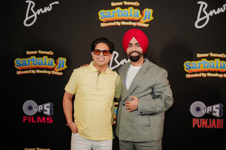 Punjabi superstar Ammy Virk attended the special premiere of Sarbala Ji.