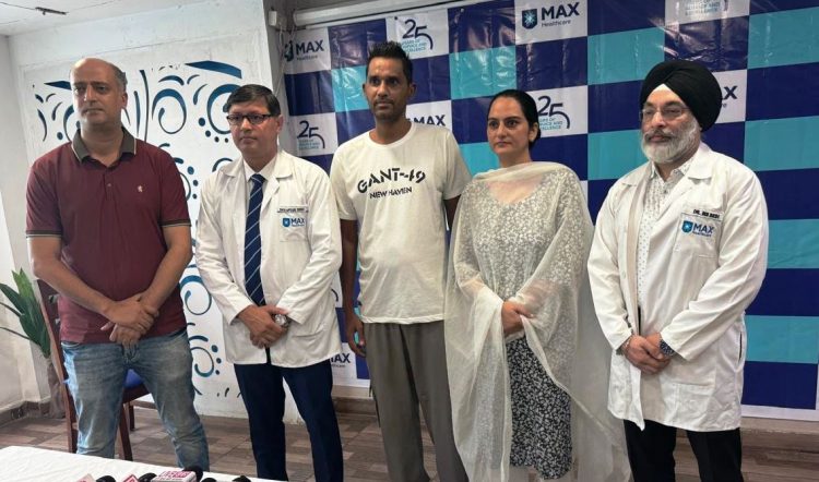 Max Hospital Gives New Lease of Life to Youth with Successful Liver Transplant