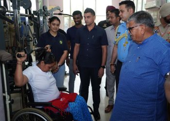 Governor Lauds Courage of Patients at Chandigarh Spinal Rehabilitation Centre