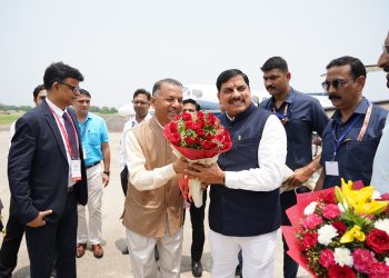 Madhya Pradesh Chief Minister Dr. Mohan Yadav Visits Trident Group Chairman Emeritus Rajinder Gupta in Ludhiana