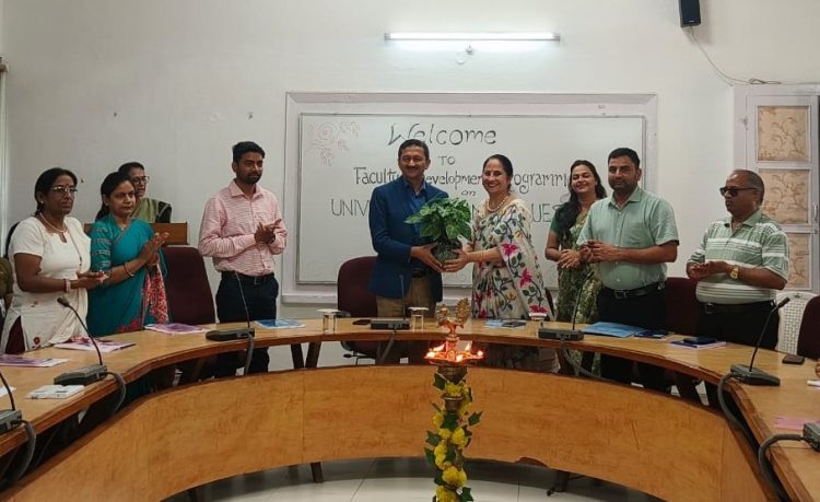Faculty Programme on Human Values Kicks Off at GCE Chandigarh