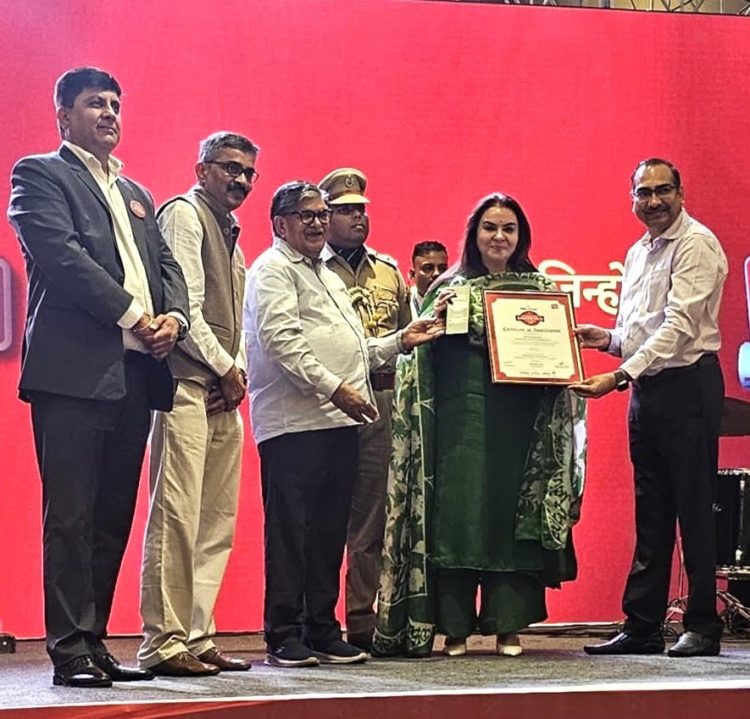 Eminence Award for Entrepreneur Paramjot Kaur Bhatia