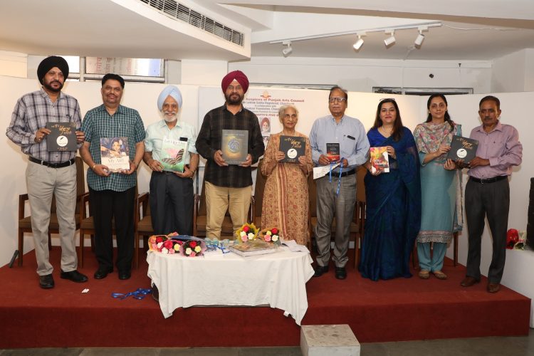 "Dr. SS Bhatti Unveils Five New Literary Works at Punjab Kala Bhawan"