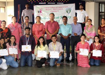Government College of Commerce and Business Administration Celebrations on the occasion of Independence Day 2025