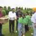 Children cleaned the Green Belts in Sector 26