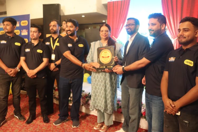 Rapido's felicitation ceremony in Chandigarh: Mayor honoured 50 captains