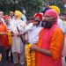 Grand welcome to Shri Guru Teg Bahadur Ji's visit in Prayagraj