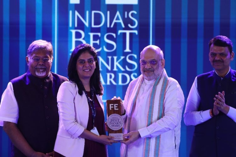 Digit Insurance award 2025, Amit Shah FE Best Banks, Jasleen Kohli, Best Fintech Insurance Award, Financial Express Awards, fintech innovation, Mumbai event, insurance technology India