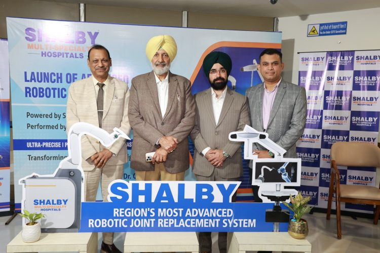 Shalby Hospital Mohali Sets New Benchmark with Robotic-Assisted Joint Replacement Technology