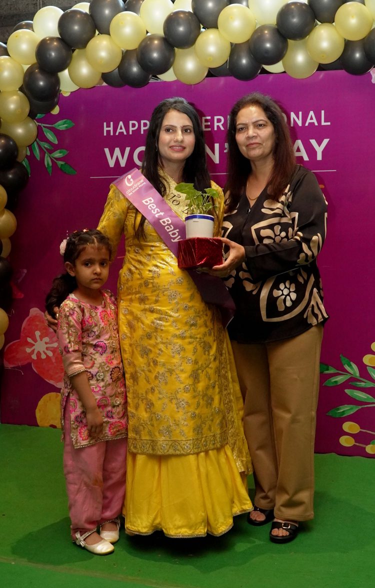 Women’s Day Celebration at Cloudnine Panchkula: Mothers-to-Be Walk the Ramp in Special Baby Shower Event