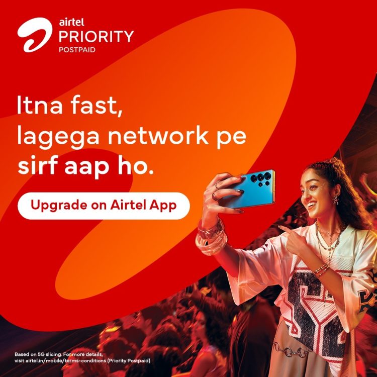Airtel Introduces Premium Priority Postpaid Backed by Advanced 5G Network Technology