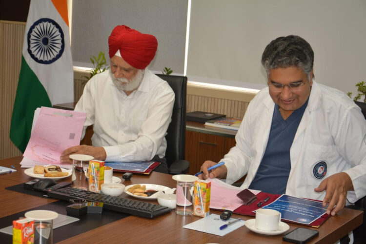Homi Bhabha Cancer Hospital, Grewal Eye Institute Sign Research MoU